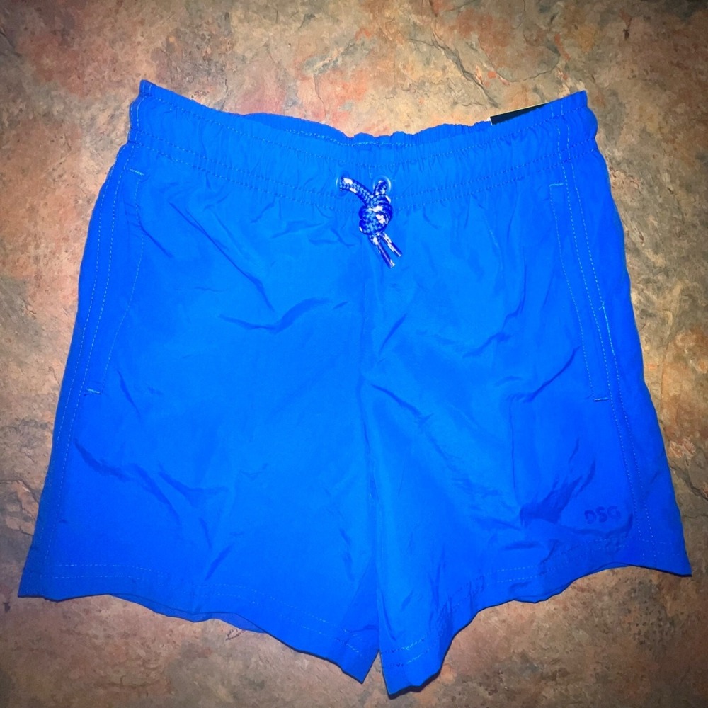 DSG Boy's‎ Train Shorts, 2XS, Blue